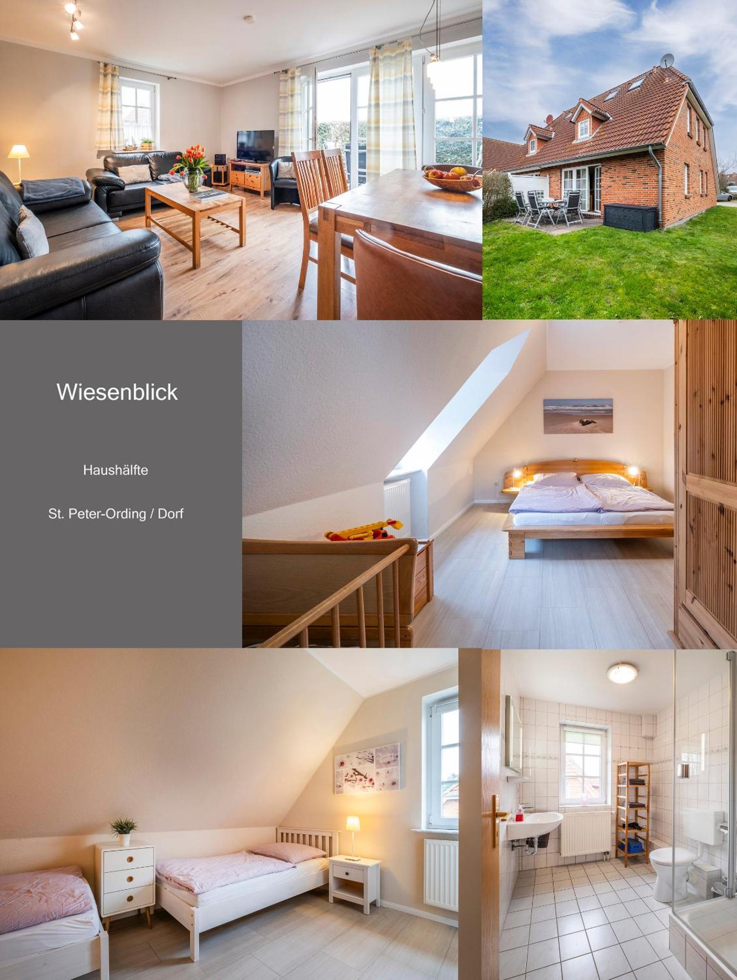 Ferienhaus Wiesenblick, Familie Creutz Sankt Peter-Ording Eksteriør bilde